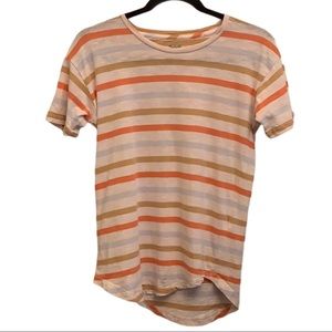 Madewell Multi Color Striped Tee